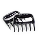 Yakiniku Zwart BBQ Accessoire Vleesklauwen 2.0 set