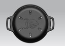 Valhal Outdoor Zwart BBQ Accessoire Rooxbox Gietijzer 17 cm