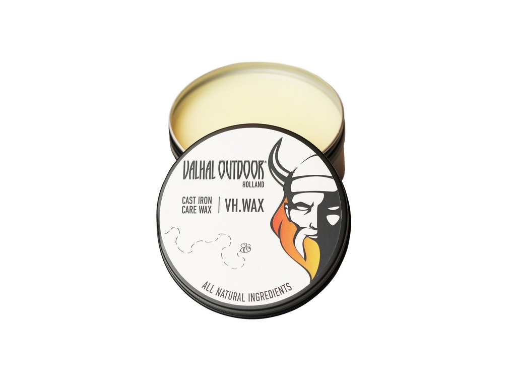Valhal Outdoor geel BBQ Accesoire Wax voor Gietijzer 125 gram
