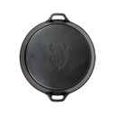 Valhal Outdoor zwart Skillet Gietijzer met Handgrepen 50 cm