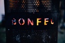 Bonfeu vuurkorf BonVes 45 - zwart met logo