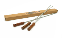 Bonfeu spiezen BonSkwewer (set van 3) 75 cm met verpakking