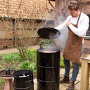 Esschert Design BBQ Schort Leer extra sfeer