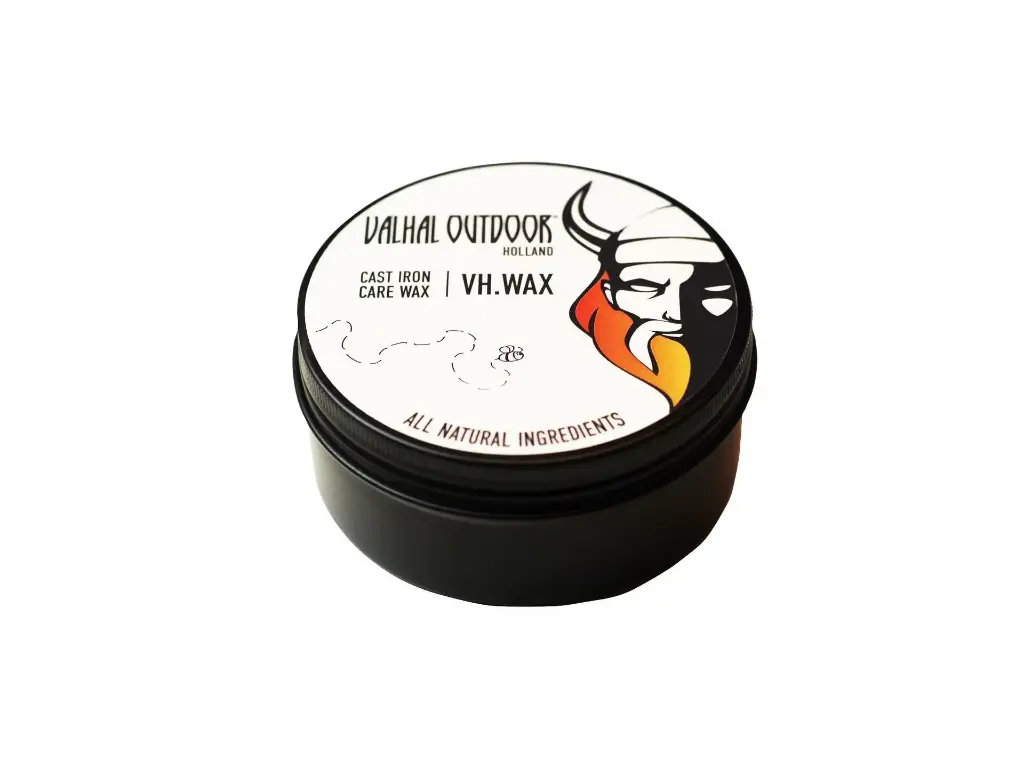 Valhal Outdoor geel BBQ Accesoire Wax voor Gietijzer 125 gram