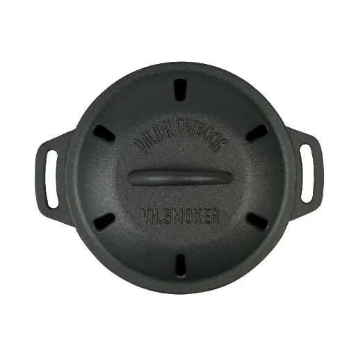 Valhal Outdoor Zwart BBQ Accessoire Rooxbox Gietijzer 17 cm