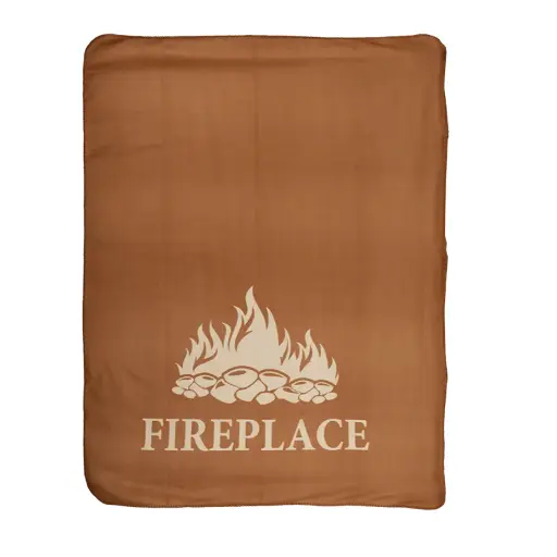 Esschert Design Fleeceplaid Fireplace 130cm x 180cm