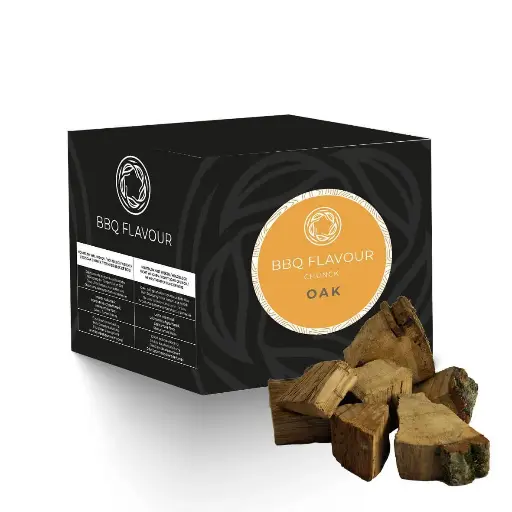 Yakiniku Zwart BBQ Flavour Accessoire Brokken Eik 500 gr